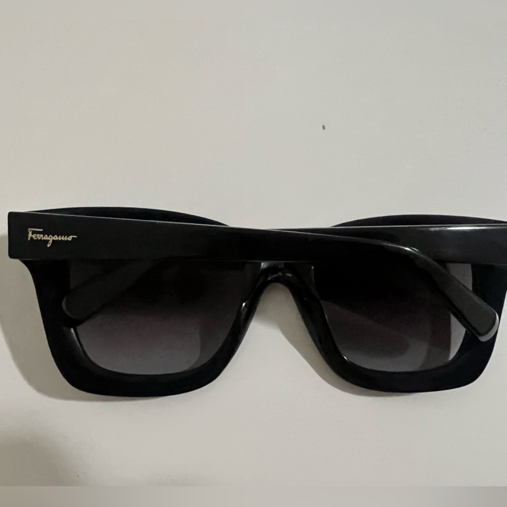Salvatore Ferragamo Black Sunglasses